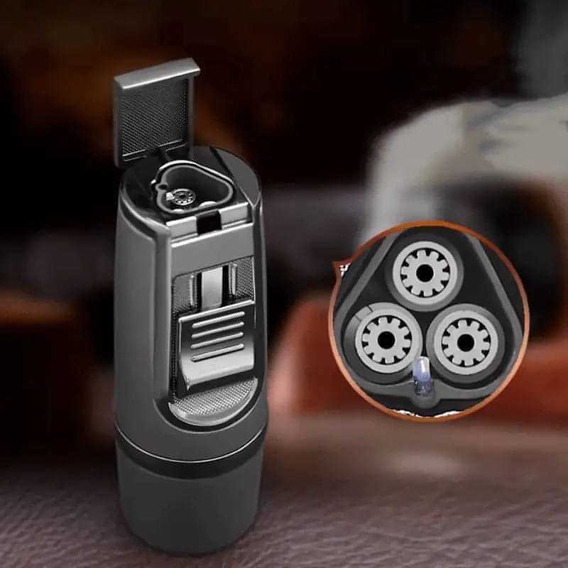 Triple Torch Lighter | Triple Flame Lighter | FIDGETHUB