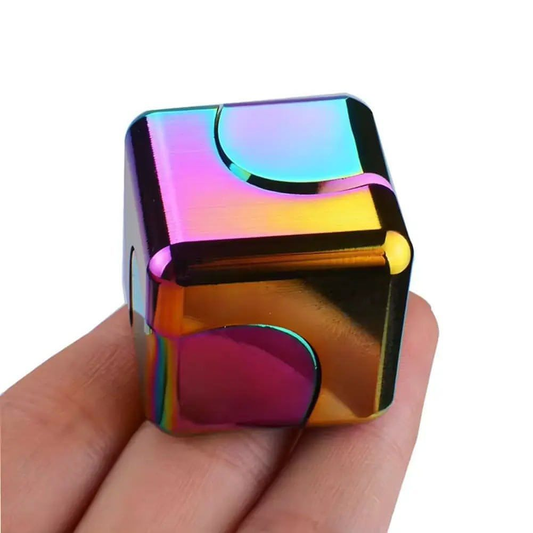 Metal Fidget Cube | Cube Fidget Toy | FIDGETHUB